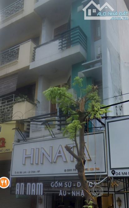 Bán nhà Mê Linh, An Biên, Lê Chân,  4 tầng, 65m2, 14,6 tỷ.