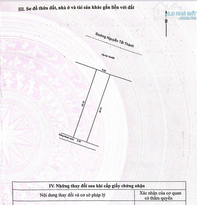 🔥 ĐẤT MẶT TIỀN NGUYỄN TẤT THÀNH – VIEW BIỂN – CỰC KỲ HIẾM  - DT: 128.5m² (ngang 5m) -