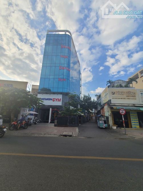 Bán Tòa Nhà Góc 2MT Nơ Trang Long P.12 BT DT 10x24m ~ 278m2 KC Hầm 8 Tầng Giá 115 tỷ