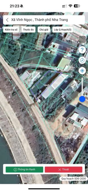 Duy nhất lô đất ngang 8 view sông vĩnh ngọc