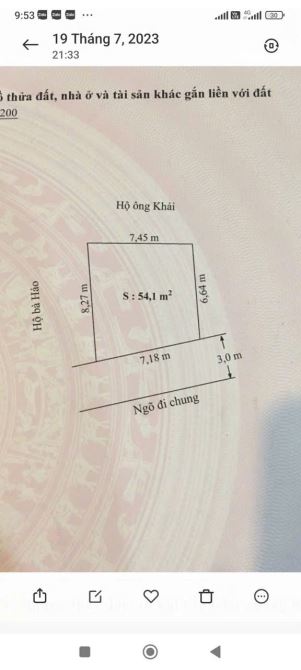 Nhà 3 tầng*5,4 m - kiều trung, hồng thái, an dương, hp-2,150 tỷ
