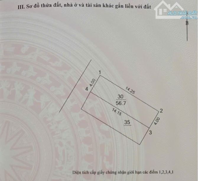 Chính chủ bán 57m2 đất Vĩnh Thanh sát cầu Nhật Tân, Tứ Liên