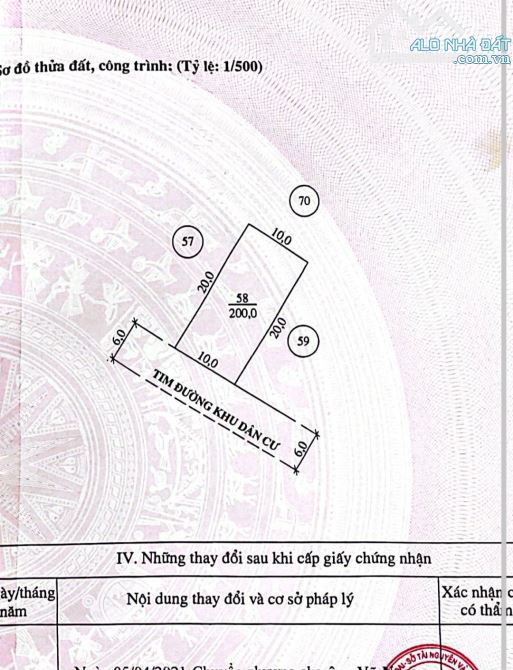 BÁN LÔ ĐẤT 200M² SIÊU ĐẸP – KHU TDC HÒA NGHĨA, DƯƠNG KINH