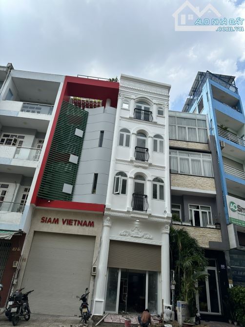 TÂN PHÚ : NHÀ MỚI 5 TẦNG , MT TRẦN HƯNG ĐẠO ,  4,2 x 18M GIÁ 15,8 TỶ TL