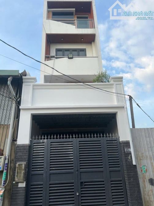 NHÀ 4 TẦNG NGAY EMART PHAN HUY ÍCH GOG VẤP - 4PN - HẺM XE HƠI QUAY ĐẦU - 4x17 - 6,5 TỶ