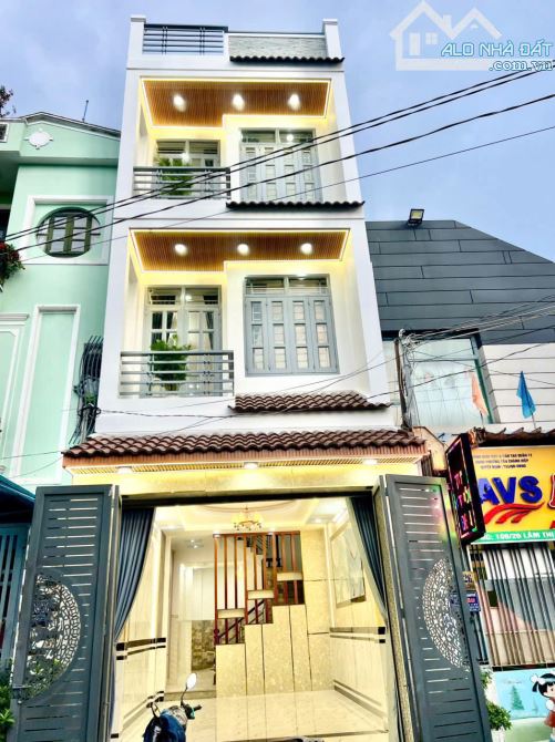 Nhà 1 trệt 2 lầu Mặt Tiền Tân Chánh hiệp 05 DT 4x16m Giá 6 tỷ 750 còn TL: