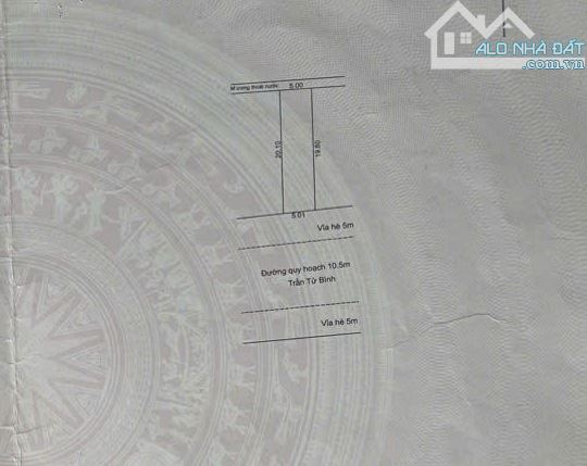 Bán đất mặt tiền đường 10m5 Trần Tử Bình - Hoà Xuân - Giá 4,65 tỷ TL