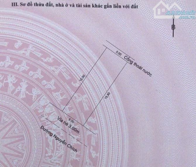 Bán dãy trọ mặt tiền Nguyễn Chích gần biển Nguyễn Tất Thành