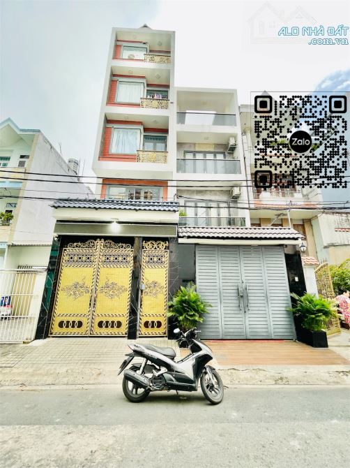 CHDV mặt tiền khu Tên Lửa - Thang máy - 5 tầng - 4x32m - 21PN - Dòng tiền 50 triệu/ tháng