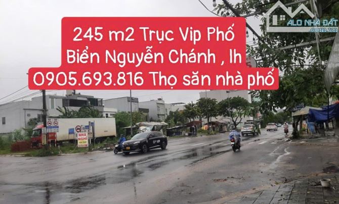 ✈✈✈ BÁN ĐẤT MẶT TIỀN NGUYỄN CHÁNH - TRỤC VIP PHỐ BIỂN