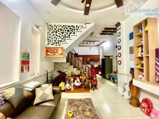 Nhà 4 TẦNG, đường Hiệp Thành 13, P. Hiệp Thành, Q12, dt 50m2 (5mx10m). Đường 4m,💰5,45Tỷ