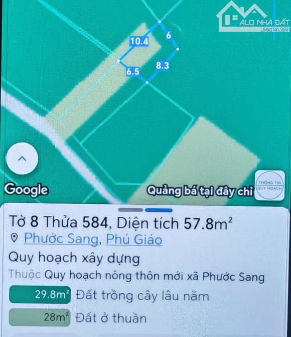 Bán 1,3ha cao su đang thu hoạch ở Phước Sang, Phú Giáo, Bình Dương giá rẻ 4 tỷ - 10