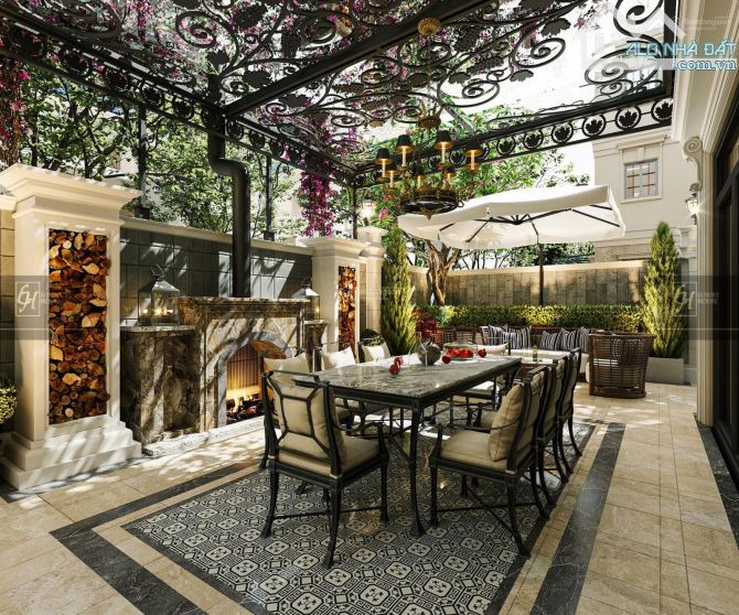 Bán biệt thự sân vườn, KĐT Dịch Vọng - Đường Lớn 5 Ô tô tránh - 350m2 x 4T MT 18m - 105 tỷ - 1