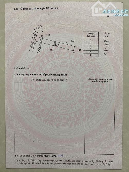 Bán lô đất 5x45 thổ cư 100% đối diện TT hành chính công xã Mỹ Hạnh - 5