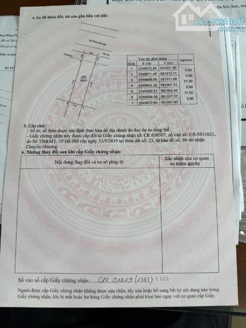 Bán Đất Tái Định Cư - Bắc Hạ(Quang Tiến) -  100M2 - 4,7 Tỷ - 1