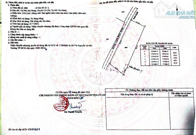 BÁN ĐẤT MT ĐƯỜNG NHỰA NGANG 85M, GẦN SÔNG SÀI GÒN THOÁNG MÁT - 1