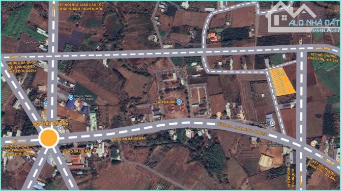Lô Góc 2 Mặt Tiền Xã Đá Bạc - Khu Dân Cư - Gần Ngã 6 - 1