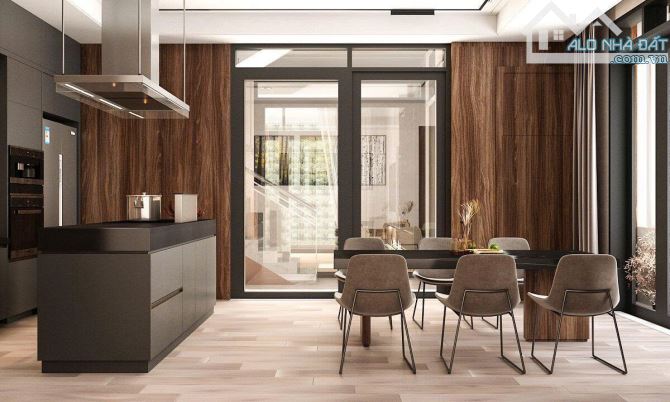 42 tỷ TL, Bán nhà 7x20 ngay ngã ba Xuân Thủy - Quốc Hương, nội thất cao cấp, 4 PN, SHCC - 1