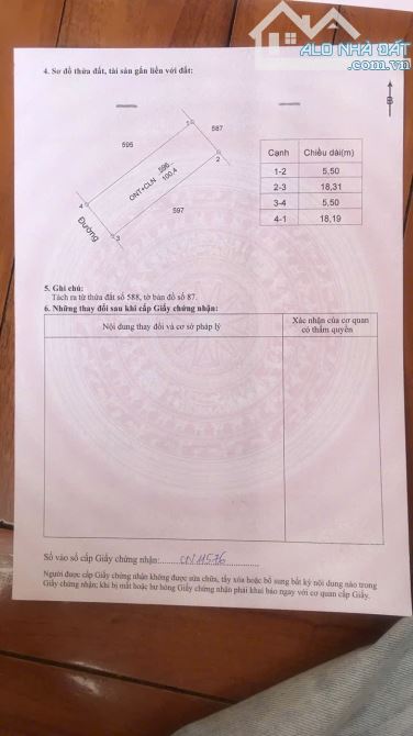 BÁN ĐẤT 3 GÒ – TRUNG MỸ – BÌNH XUYÊN – VĨNH PHÚC 	Diện tích: 100m², - 1