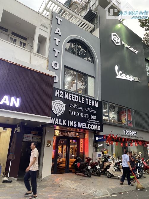 Bán Nhà MT VIP Trần Hưng Đạo Quận 1, 4 Tầng Sân Thượng, HĐT: 70Tr/tháng, Giá: 31 Tỷ - 1