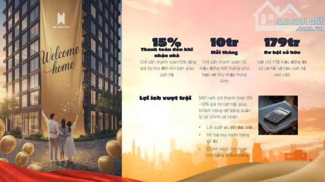 NHẬN BOOKING DỰ ÁN THE WIN CITY-MẶT TIỀN TỈNH LỘ 10-THỊ TRẤN ĐỨC HÒA-LONG AN - 1