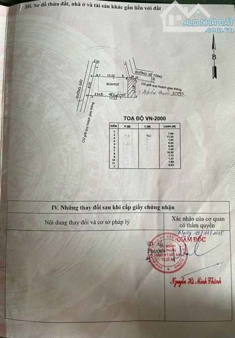 Bán đất 8.1x15m, hẻm Nguyễn Thái Học p. Tân Đông Hiệp gần chợ Dĩ An 1 - 1