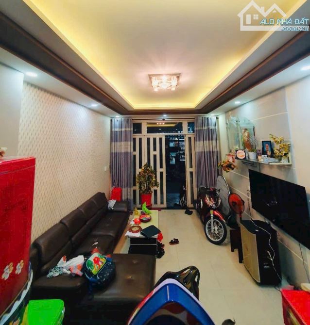 💥PHAN HUY ÍCH HUỲNH VĂN NGHỆ-4 TẦNG-DT 5M X 20M-Ô TÔ ĐỖ CỬA-NHÀ CHỦ XÂY TÂM HUYẾT KIÊN CỐ - 1