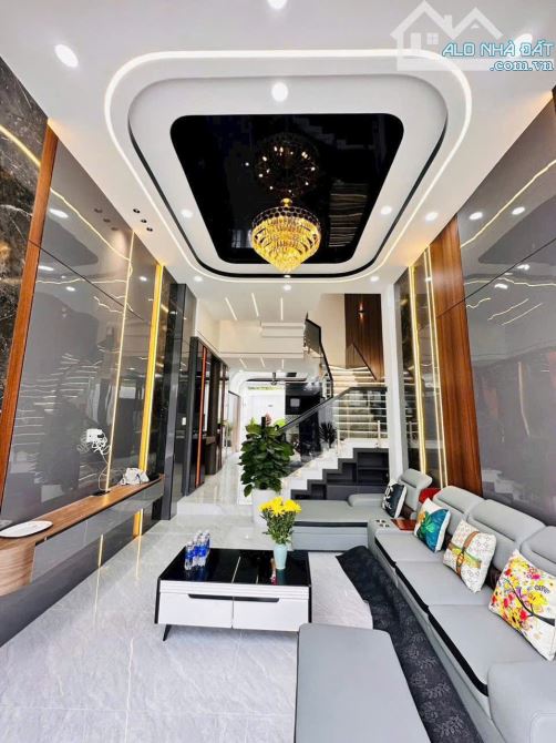 Bán nhà Phan Huy Ich, Gò Vấp, HXH, 3 tầng, 76m2, Ngang 5.1 x 15m, giá chỉ : 6 tỷ 95 - 1