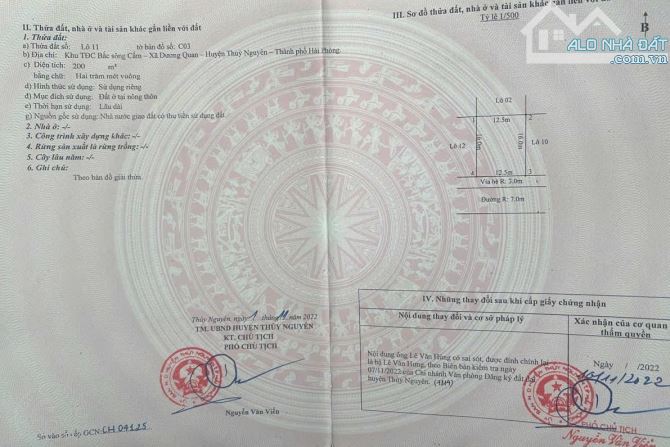 Duy nhất 1 lô biệt thực đẹp ( Hiếm có khó tìm tại khu C - Tái định cư Bắc Sông Cấm - Dương - 1