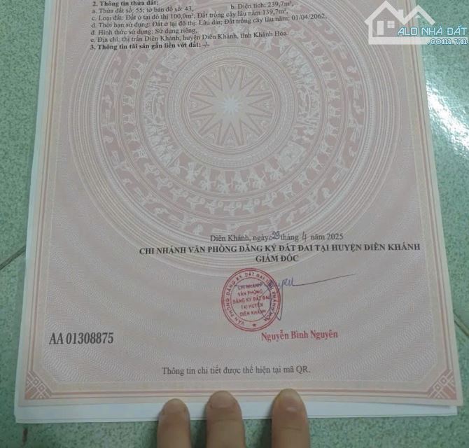 Bán Đất đẹp - Vị Trí Cây Dầu Đôi - 239m2- ngang 8 - giá cực tốt - 1