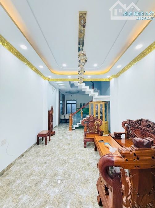 🔥Nhà 2 Tầng đường Tô Ngọc Vân phường THẠNH XUÂN Q12.dt: 58m2 (4.2x14)) hẻm ô tô 💵 5,88tỷ - 1