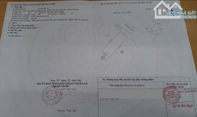 Bán dãy trọ 1T1T 10x30m, đường N9 KDC An Thạnh P.An Thạnh, thu 35tr/th - 1