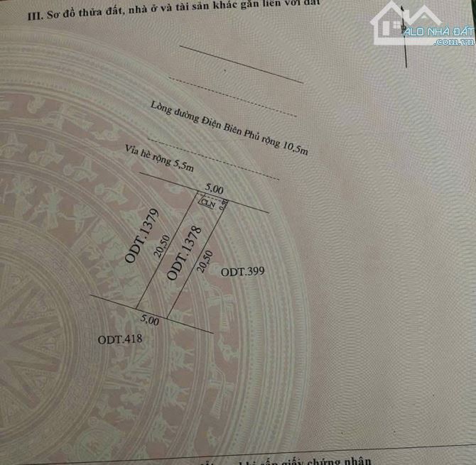 📌📌📌LÀM VIỆC TRỰC TIẾP GIÁ TỐT !!! Bán lô mặt tiền điện biên phủ hội an - 1