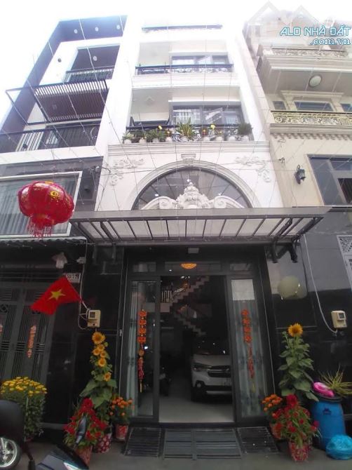SIÊU PHẨM 5 TẦNG NGANG GẦN 5M KHU VIP GẦN NGÃ TƯ BỐN XÃ  GIÁP TÂN PHÚ 64M2 HẺM Ô TÔ - 4