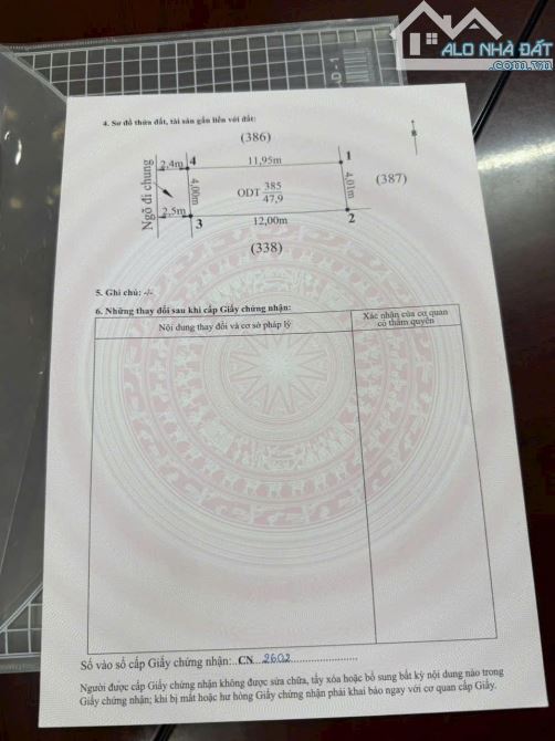 ✅ Anh chủ cần bán lô đất 48m ngang 4m ngõ ô tô tại chợ Hương, Hưng Đạo. Dương Kinh. - 1