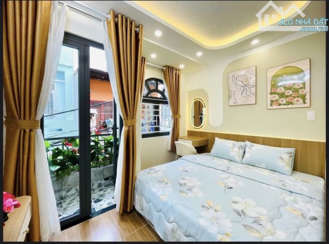 Nhà mới Phạm Văn Chiêu Gò Vấp-37m2-4 Tầng chỉ 6 tỷ-Hẻm xe hơi 1 trục - 2