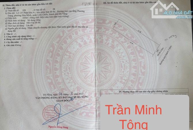 BÁN ĐẤT KHU A1 – ĐƯỜNG TRẦN MINH TÔNG, LIÊN CHIỂU, ĐÀ NẴNG - 2