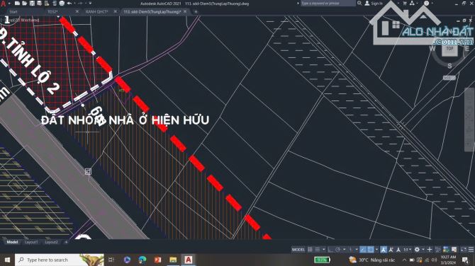 8.7m mặt ngang xã trung lập thượng đường tỉnh lộ 2 vào 100mét sổ hồng thổ đủ - 2