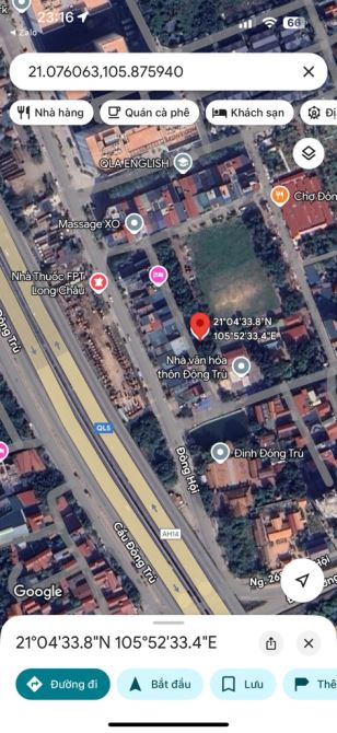Cần bán gấp mảnh đất tiềm năng Sinh lời lớn Đông tru Đông Hội Đông Anh HN - 2