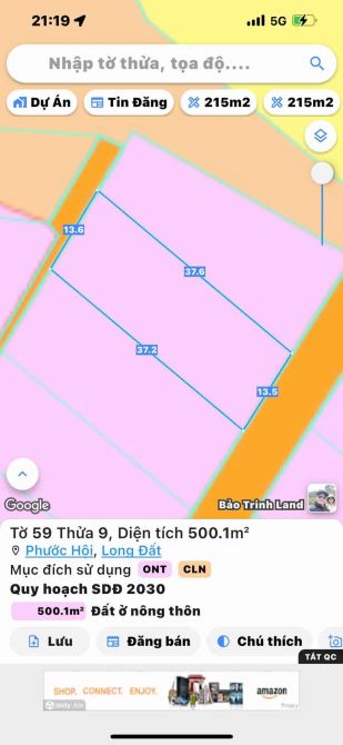 🌟 BÁN ĐẤT SÁT TỈNH LỘ 44B – PHƯỚC HỘI, ĐẤT ĐỎ, BRVT 🌟 - 2
