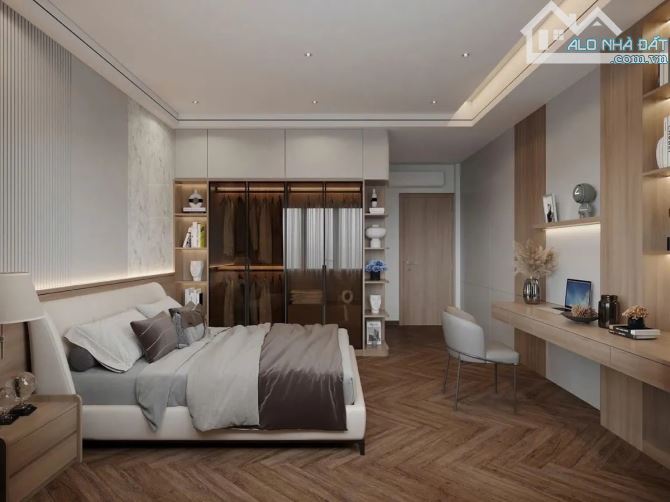 Chu Huy Mân Long Biên 80m 7T MT 5.5m 21 tỷ gara ô tô , thang máy, gần công viên, chợ KD - 2