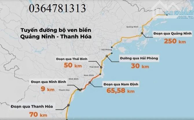 Cực hiếm đất mặt biển Quất Lâm sát bãi tắm 540m2 MT27m full thổ cư kinh doanh đắc địa - 2