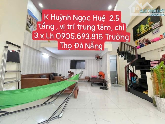 ✈✈✈ BÁN NHÀ 2.5 TẦNG - HUỲNH NGỌC HUỆ, THANH KHÊ - 2