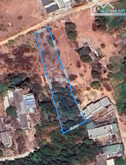 bán đất 2 mặt tiền đường 1340m2 phủ hồng, lô 2 lê minh công, lagi. gần biển, giá ngộp - 3