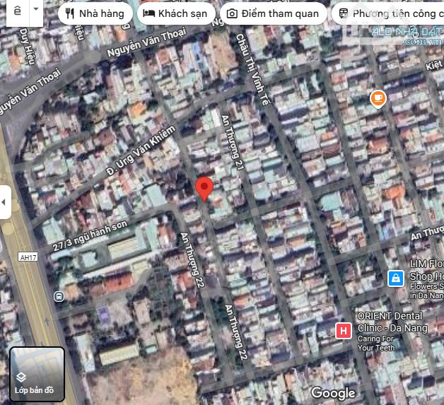 Bán đất K18 NGUYỄN VĂN THOẠI, cách biển Mỹ Khê khoảng 1km. 94m2 giá 8ty7 - 3