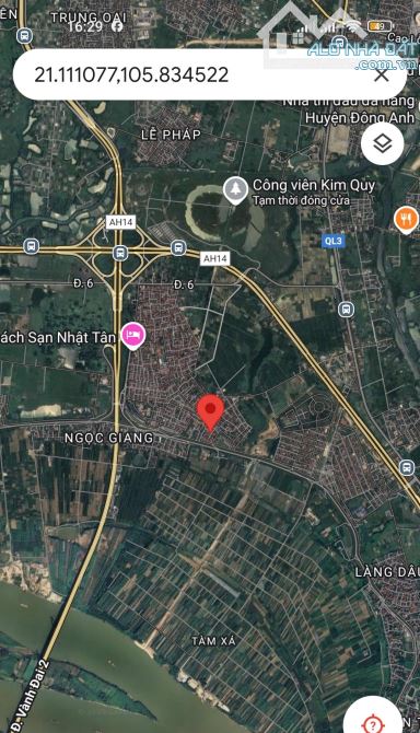 Chính chủ bán 57m2 đất Vĩnh Thanh sát cầu Nhật Tân, Tứ Liên - 3