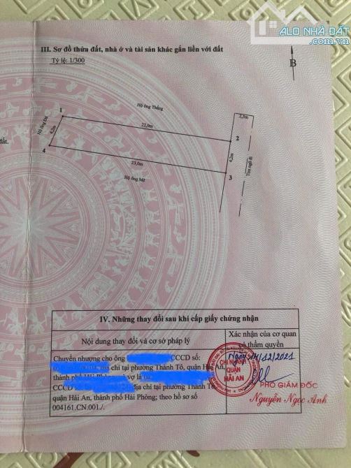 Bán lô đất tuyến 2 đường Tràng Cát,Hải An 94,5m2 giá chỉ 29,5tr/m2 - 3