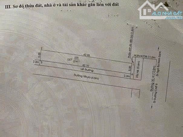 Lô góc 2 mặt tiền đường 30/4, bên hông Becamex. Vị trí kinh doanh số 1 - 4