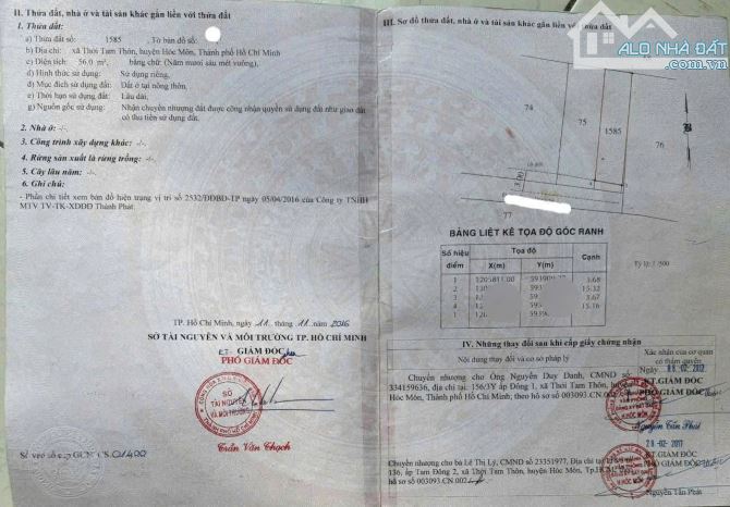 🌹 Góc bán nhà bé bé xinh xinh - 56m2 tại Thới Tam Thôn 900 triệu Sổ Hồng Riêng - 4