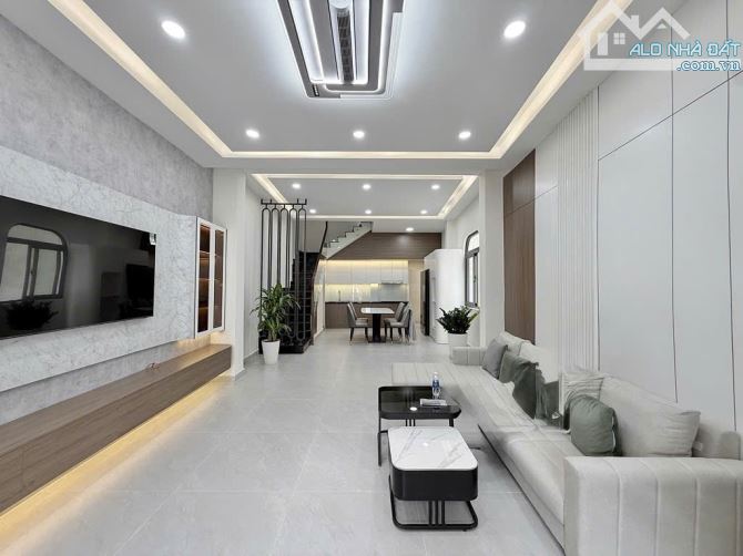 BÁN NHÀ MẶT TIỀN TRẦN BÁ GIAOGOF VẤP - 9TY99 - 4